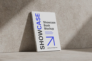 A4 Book Cover Mockup