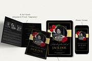 Funeral Program Template I Canva, an Invitation Template by The Social Stuff (Thumbnail 4 of 10)