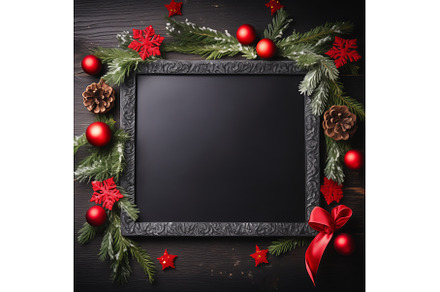 Christmas decorated frame, a Holiday Photo by CREATIVEDEF
