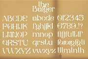 The Bafger, a Serif Font by Muksal Creative (Thumbnail 7 of 8)
