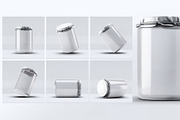 Glass Jar Mockup, a Packaging Mockup by Hubzway (Thumbnail 8 of 8)