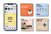 Business Promoting  Social Media, a Social Media Template by MightyDesign (Thumbnail 2 of 8)
