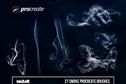 Procreate smoke brushes, a Brush Add-On by Endete & Mazak brushes (Thumbnail 4 of 9)