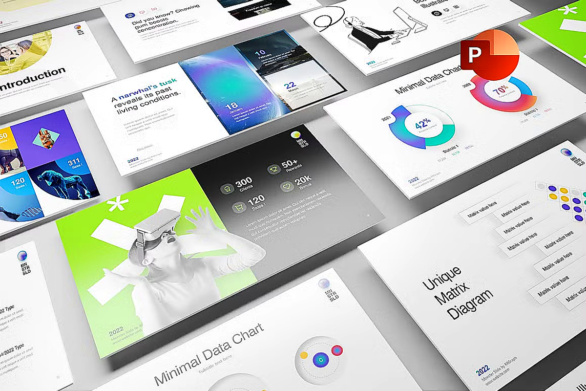 Mashle PowerPoint Template, a Presentation Template by PaperMoon (Photo 1 of 3)