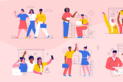 Diversy - Diversity at Work Set, a Work Illustration by Illustraly Design (Thumbnail 7 of 8)