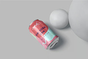 Round Tin Soda Can Mockups, a Product Mockup by megostudi0 (Thumbnail 5 of 7)