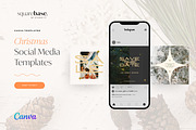 Christmas Canva Templates, a Social Media Template by Squarebase Templates (Thumbnail 1 of 5)