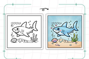 Bold and Easy Comfy Ocean, an Animal Illustration by Ink Gallery (Thumbnail 4 of 9)