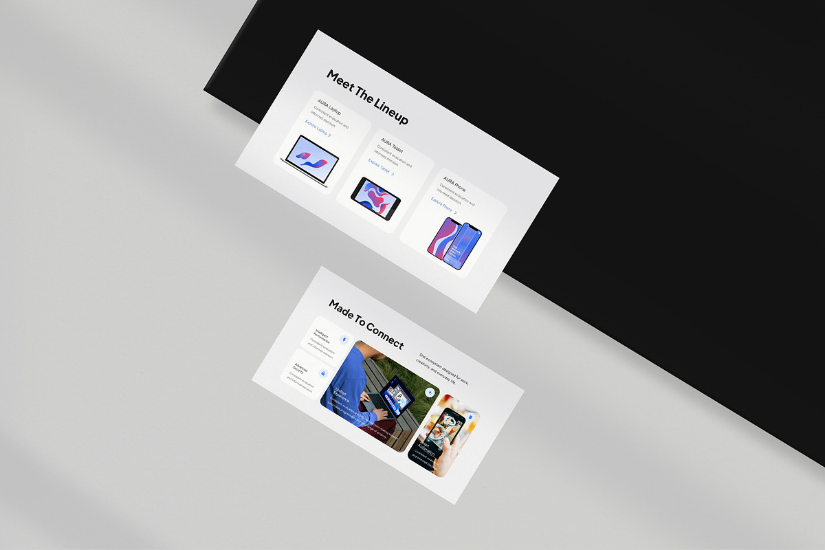 Product Launch Deck PowerPoint, a Presentation Template by New Coral Design (Photo 5 of 6)