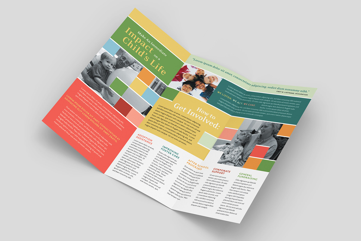 Nonprofit Association Brochure, a Brochure Template by StockLayouts (Photo 2 of 4)