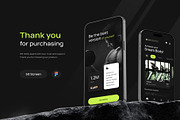Private Gym Mobile Apps, an UI Kit Template by Creative Perspective (Thumbnail 6 of 6)