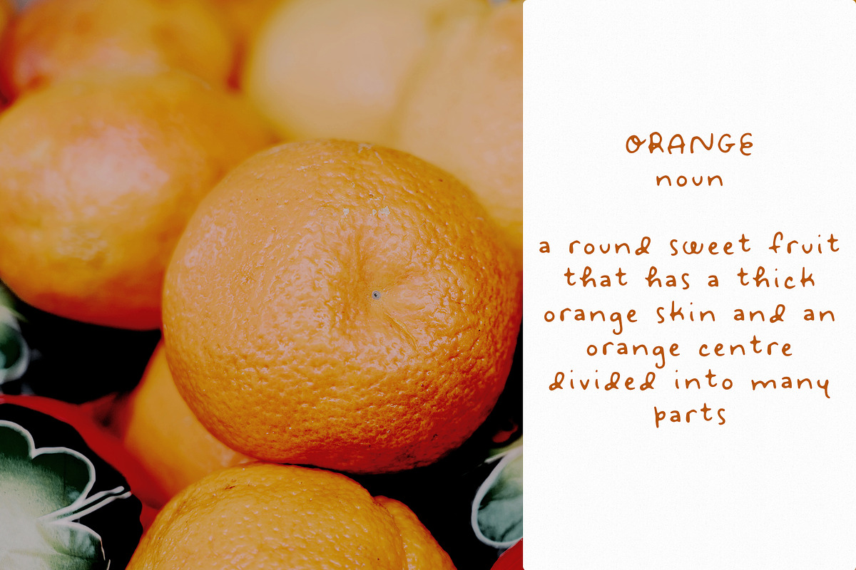 Little Things handwritten font, a Sans Serif Font by Ana's Fonts (Photo 7 of 8)