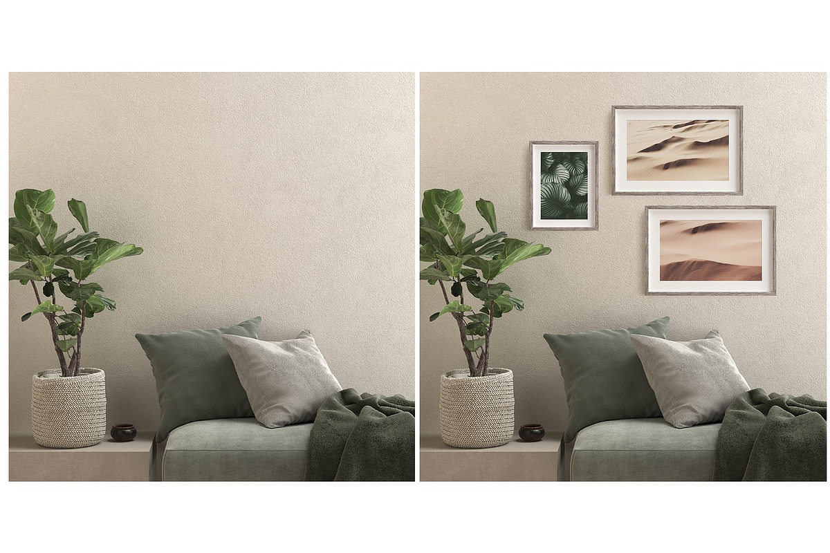 Frame And Artwork Mockup Kit 1, a Print Template by Ceacle Mockup (Photo 27 of 30)