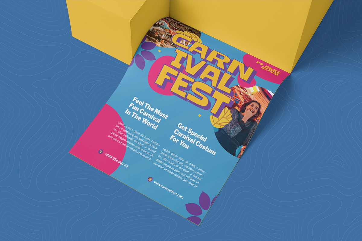 Carnival Fest Flyer, a Flyer Template by Esensifiksi.studio (Photo 2 of 2)