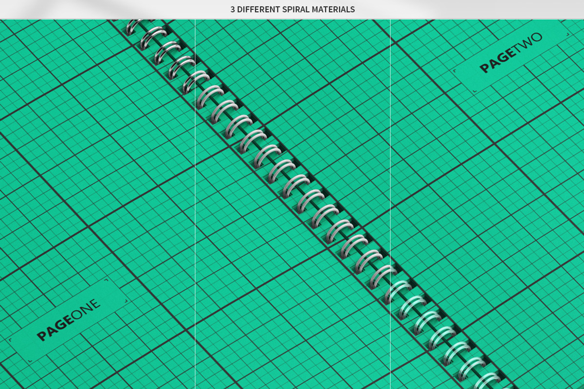 Sketchbook / Notebook Mock-Up, a Print Template by MassDream (Photo 13 of 13)