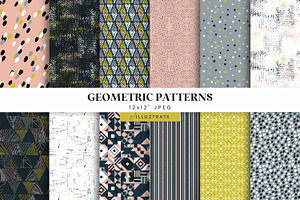 Geometric Pattern Paper Pack