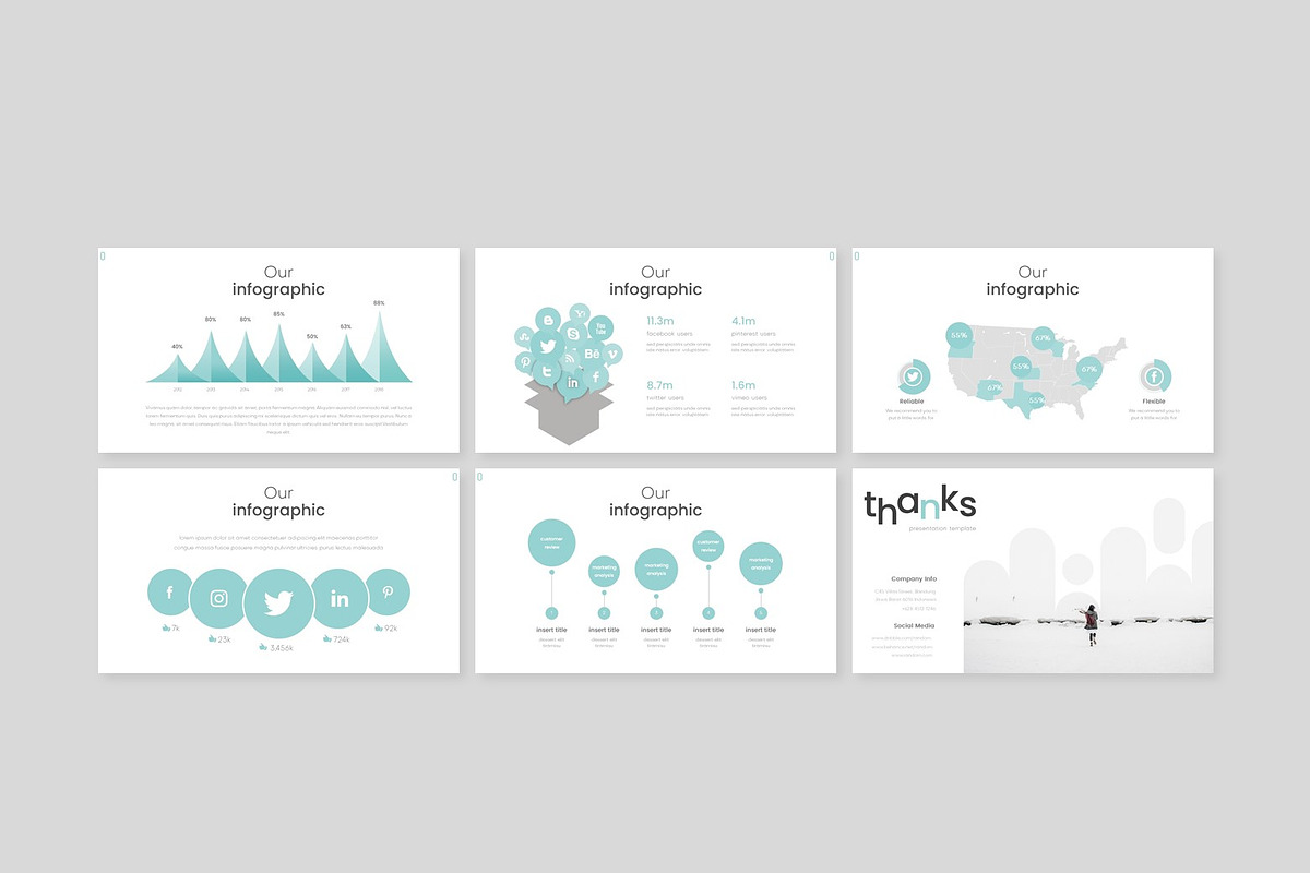 Random - Keynote Template, a Presentation Template by inspirasign