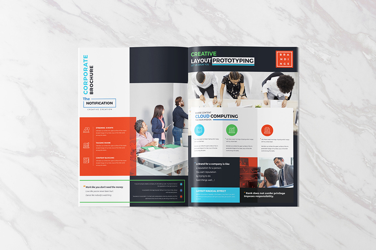 Marketing Proposal, a Brochure Template by TheFeture (Photo 8 of 9)