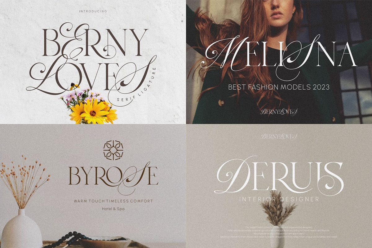 UNIQUE Serif Font Bundle, a Serif Font by Penatic Studio (Photo 3 of 13)
