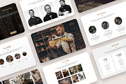 Barber Shop WordPress Theme, a WordPress Template by Pixflow (Thumbnail 3 of 10)