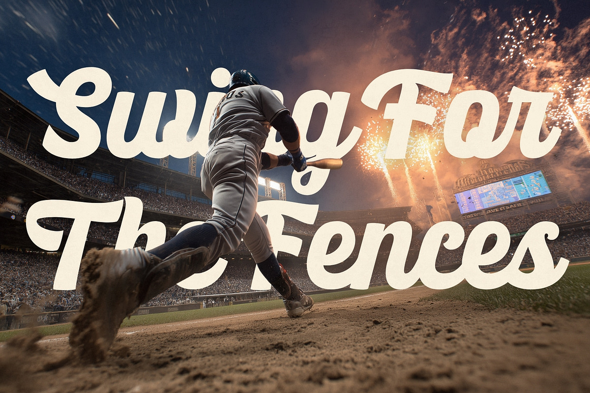 Ballpark Beauty - Baseball Script, a Script Font by HipFonts