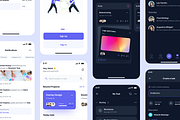 Kanban - Project Management UI Kit, an UI Kit Template by Unpixel Design (Thumbnail 2 of 6)