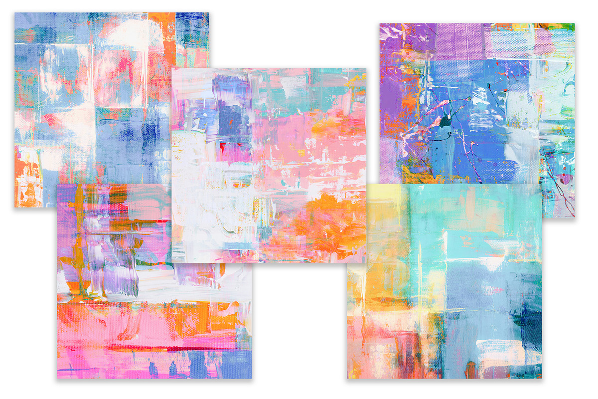 Dulcibella Abstract Painted Textures, a Texture Graphic by Wild Twig Co (Photo 5 of 6)