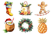 Hand-Drawn Christmas in July Clipart, an Illustration by Daily.Designs (Thumbnail 2 of 5)