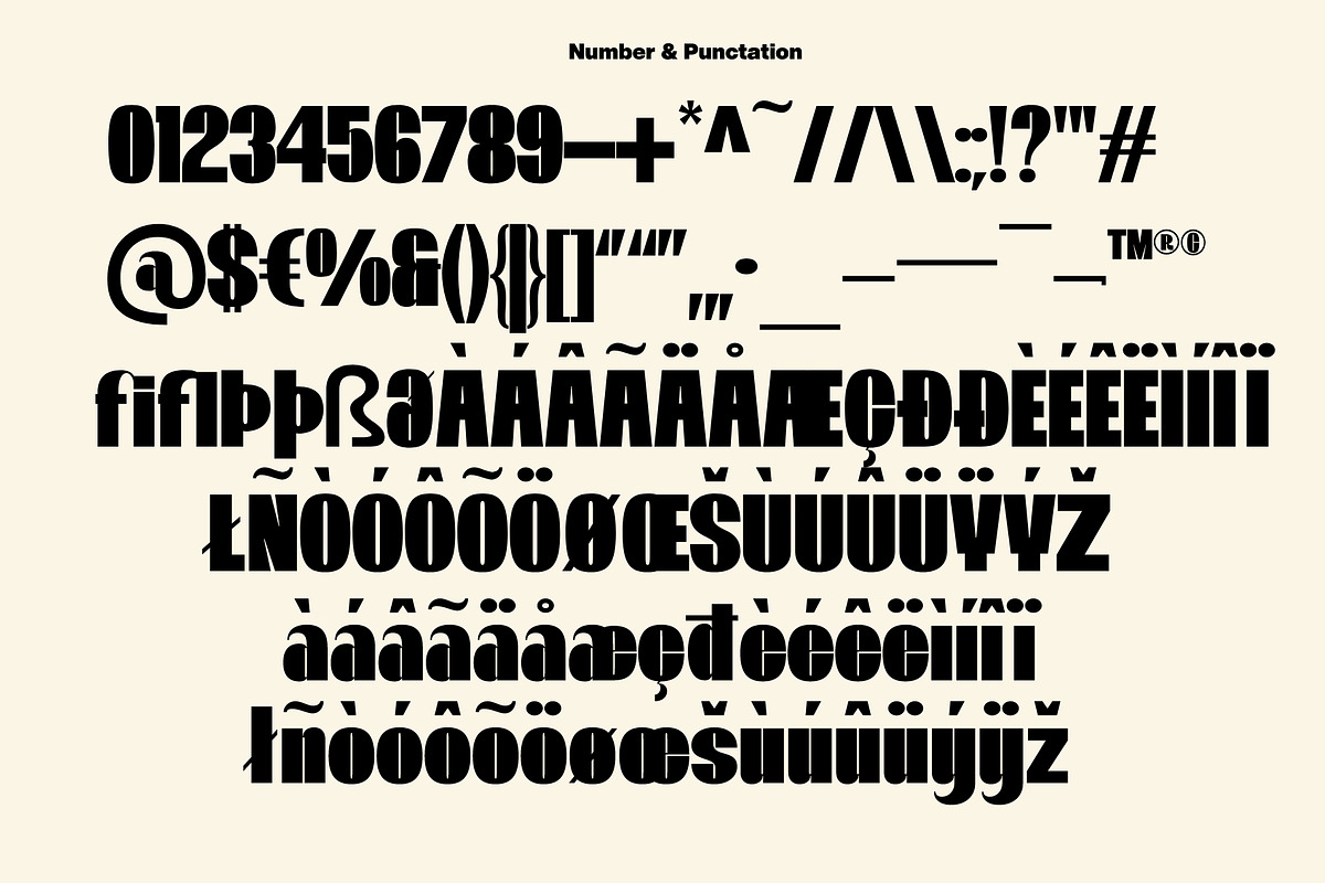 Black Forge, a Sans Serif Font by maybefont (Photo 5 of 10)