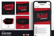 Black Friday Instagram Banners, a Social Media Template by Leo Edition (Thumbnail 1 of 4)