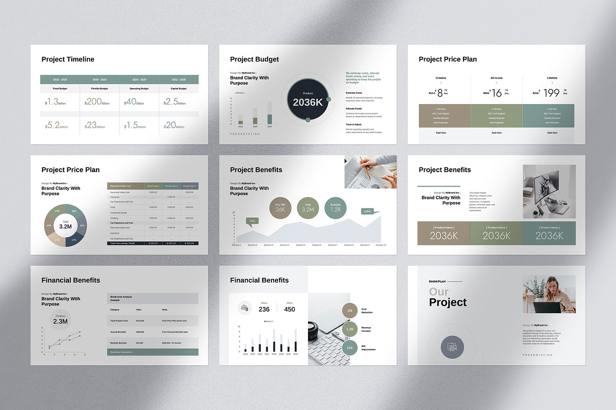 Project Proposal Presentation, a Presentation Template by GoldenPixelStudio (Photo 16 of 27)