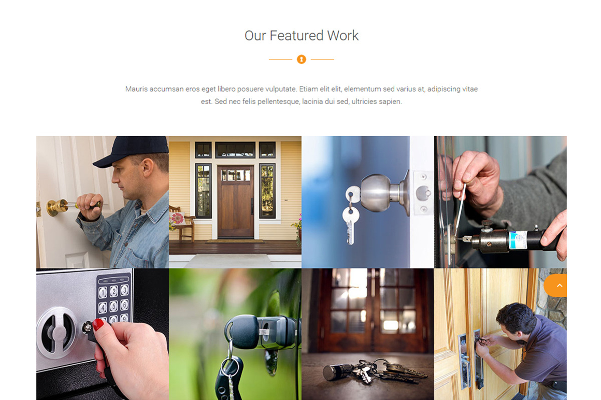 Locksmith-Business Website Template, a Websites & App Template by oLanding (Photo 3 of 8)