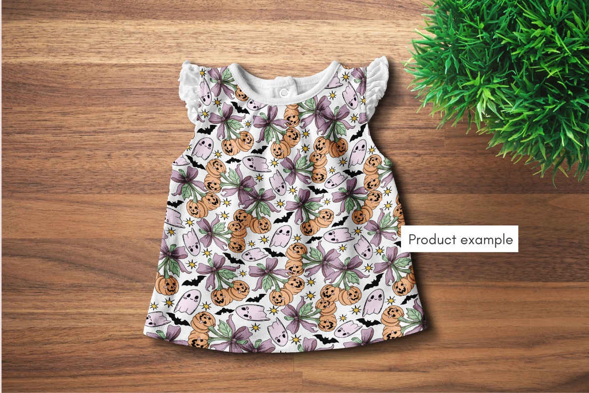 Cute Halloween Seamless Pattern, an Illustration by Anca Digital Vibe (Photo 5 of 5)