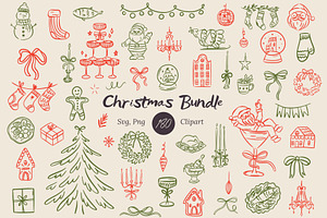 Christmas Clipart Bundle