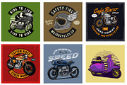 ULTIMATE MOTORCYCLE BUNDLE, a Transportation Illustration by The BolzStudio (Thumbnail 10 of 32)