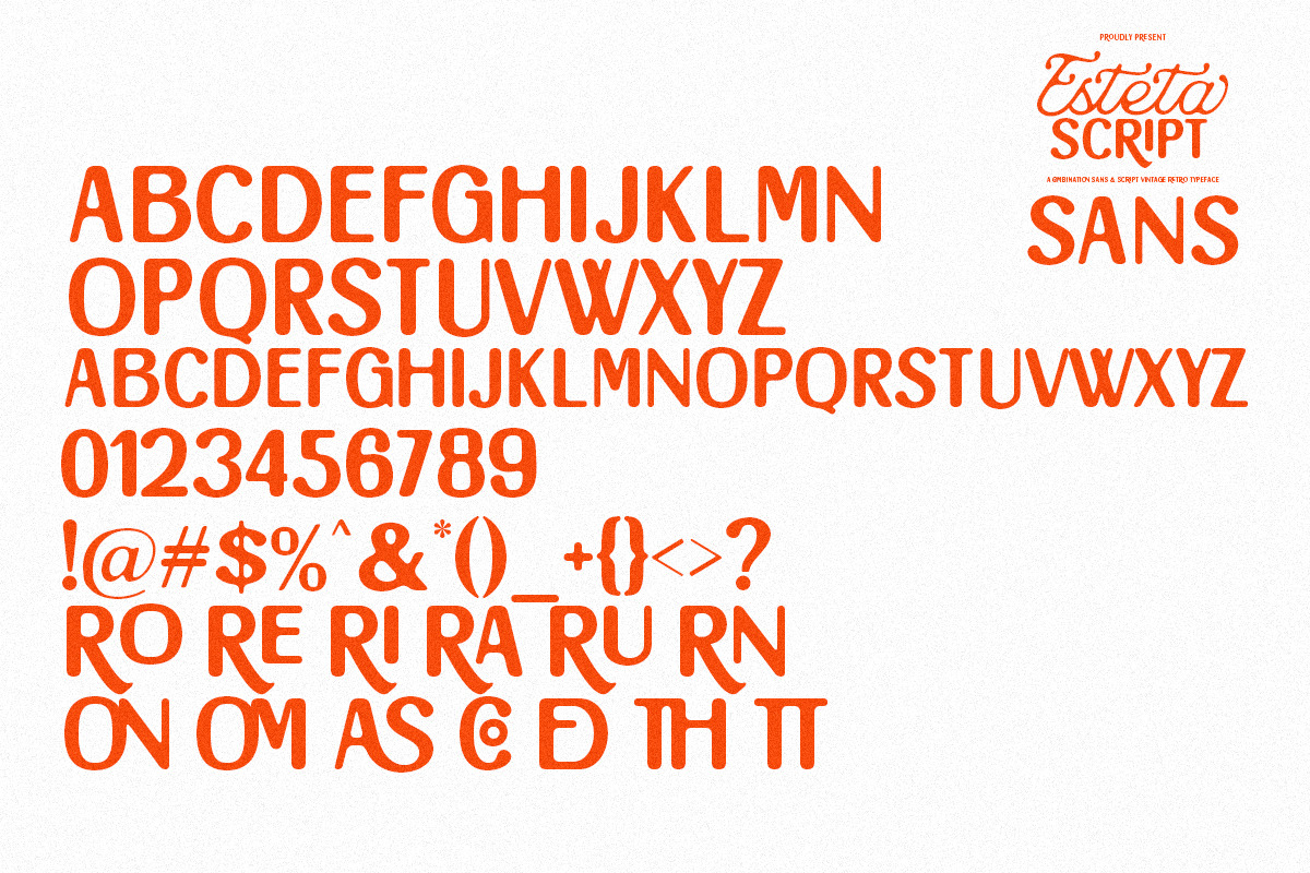 Esteta Script - Font Duo, a Script Font by Letter Fresh (Photo 9 of 11)