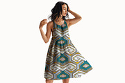 Geometric Hexagon-Honeycomb Pattern, a Pattern Graphic by StudioGlouna (Thumbnail 7 of 9)