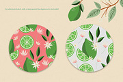 Fresh Fruit Market Clipart & Pattern, an Illustration by The Audacious Brush (Thumbnail 7 of 13)