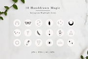 Instagram Highlight Icons Magic, a Social Media Template by Irene Florentina Design (Thumbnail 2 of 4)