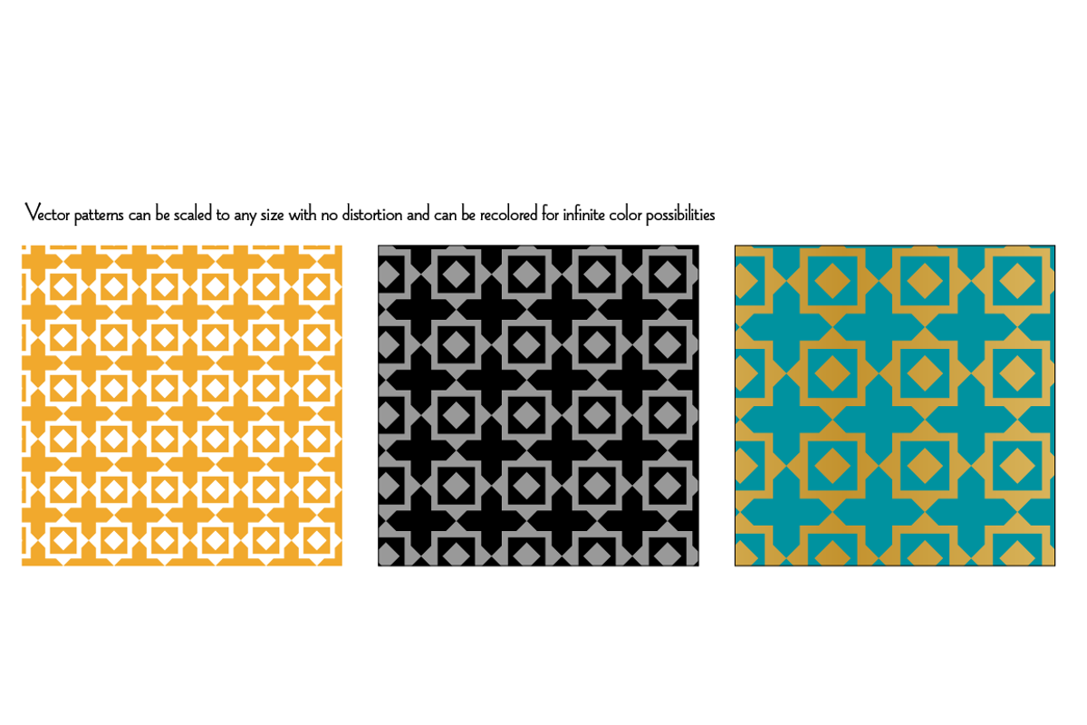 Seamless Pastel Quilt Patterns preview 3