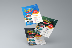 Travel Flyer  Summer Travel Flyer, a Flyer Template by afsar.hossain