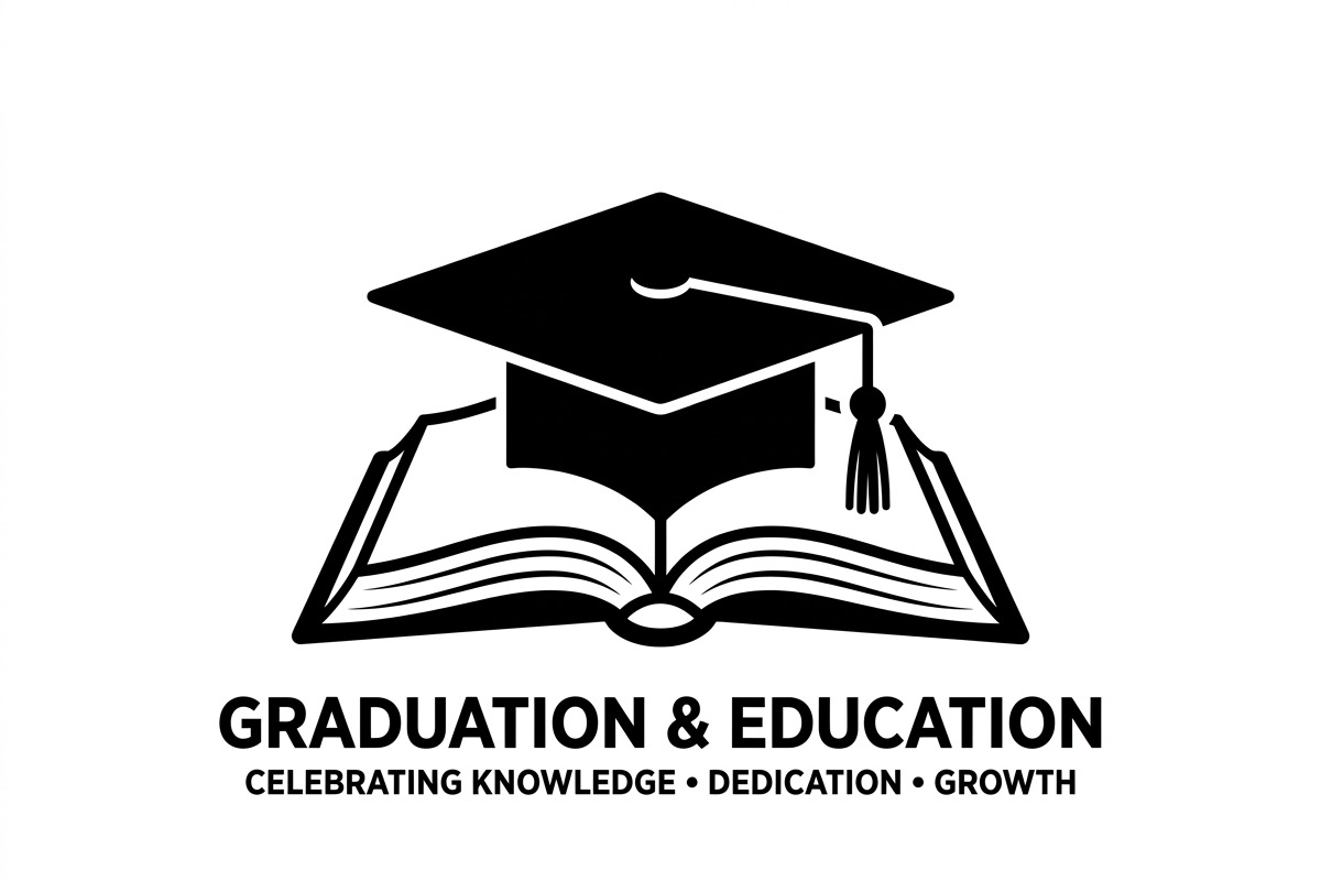50 Graduation Cap and Book, an Education Illustration by Amazin_art (Photo 3 of 28)