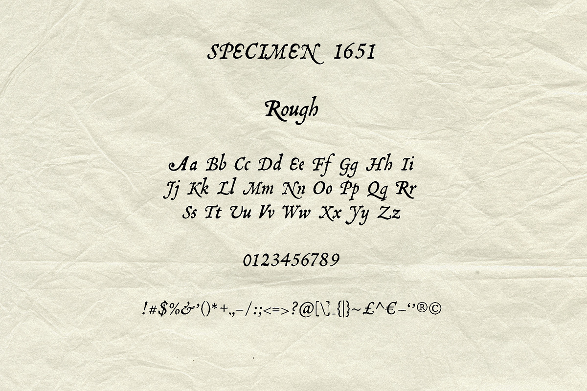 Specimen 1651: Vintage Font Family, a Serif Font by Mneme (Photo 8 of 14)