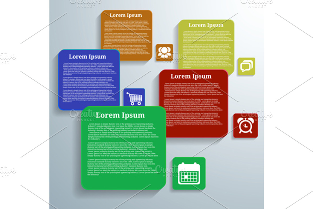 Infographic banners preview 4