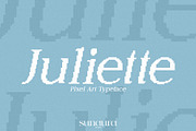 Juliette Pixel Art Serif, a Serif Font by Schrifted Type (Thumbnail 1 of 8)