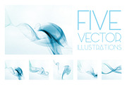 Abstract blue backgrounds, a Pattern Graphic by majcot (Thumbnail 1 of 3)
