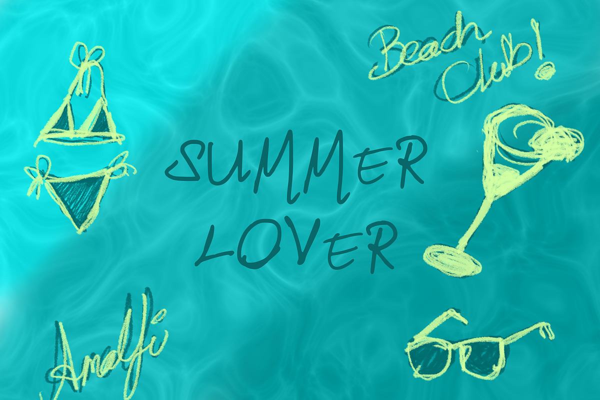 Handwritten Script Font, a Handwritten Font by elif (Photo 3 of 3)