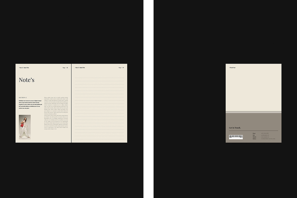 Digital E-Book Design Template, a Magazine Template by TemplateFolio-Shop (Photo 23 of 28)