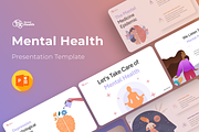 Mental Health PowerPoint Template, a Presentation Template by Premast (Thumbnail 1 of 4)