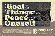 Evereast Slab Serif, a Slab Serif Font by Nocturnal Workspace (Thumbnail 5 of 9)